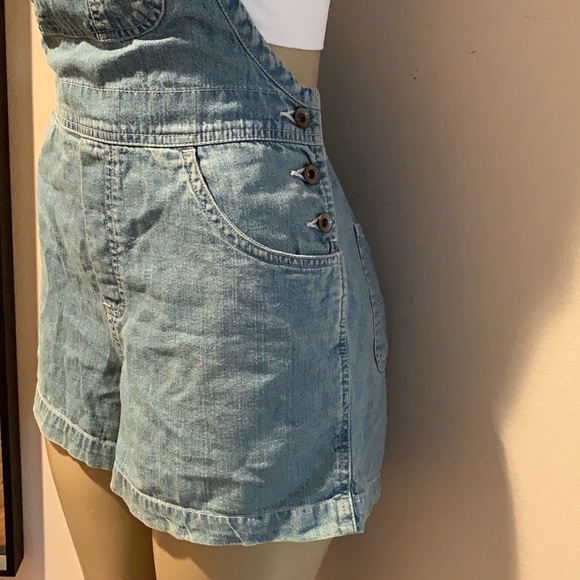❌SOLD❌VINTAGE💜Denim overalls - Picture 8 of 16